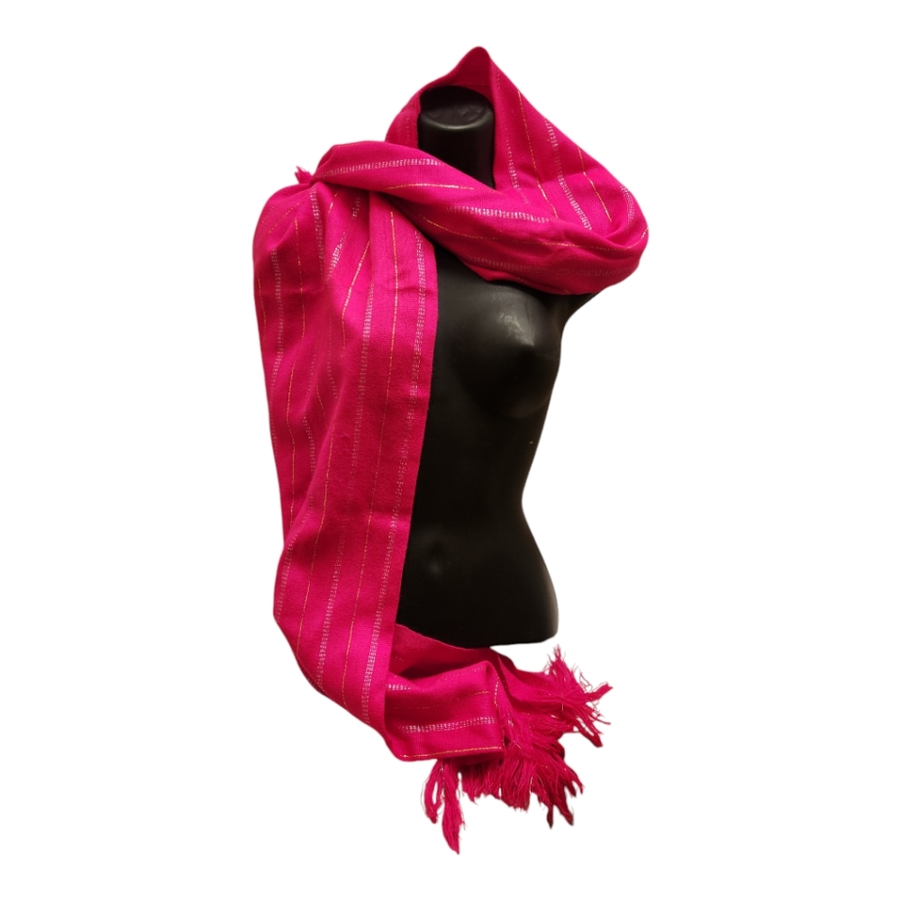 Hot Pink Fall or Winter Scarf